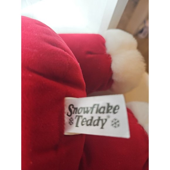 Vintage TB Toys Trading 2001 Christmas Bears Plush 20" Couple Boy Girl Holidays - Picture 4 of 5